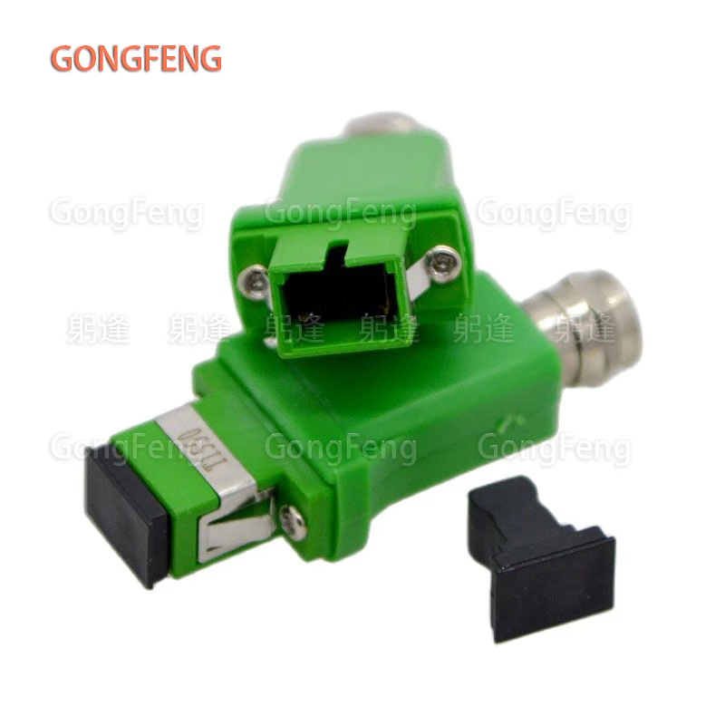 10 pces novo conector de fibra optica 02