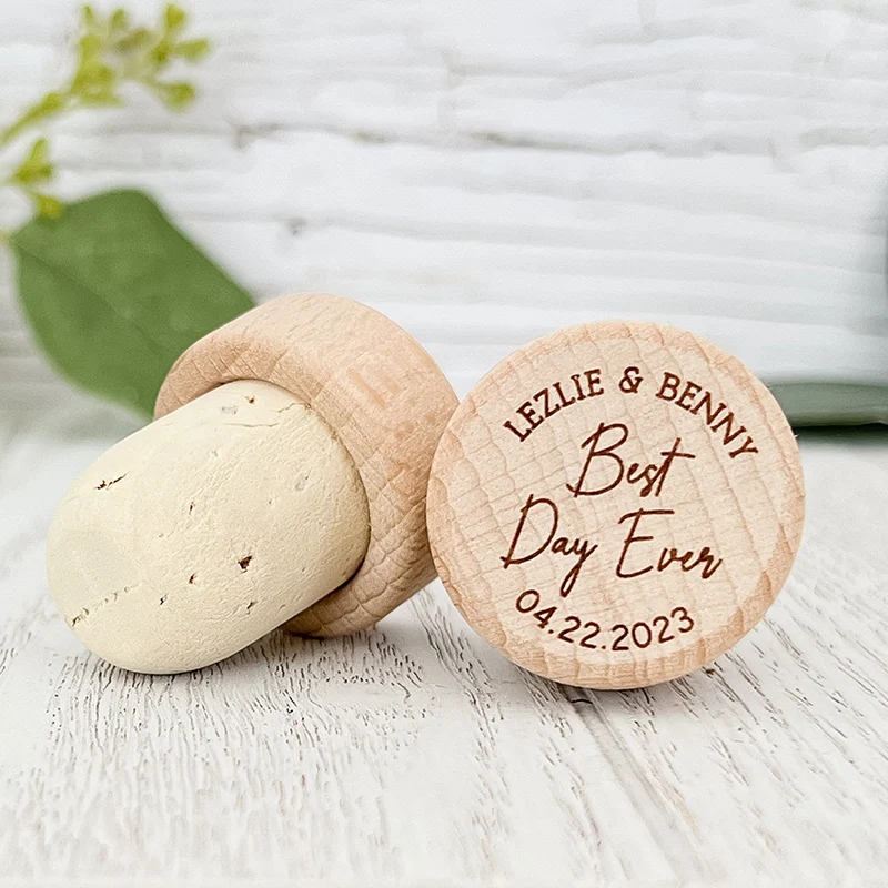 30 Tappi Per Vino In Legno Naturale – Conici, 22x17x35 Mm, Per Bottiglie E Fai Da Te