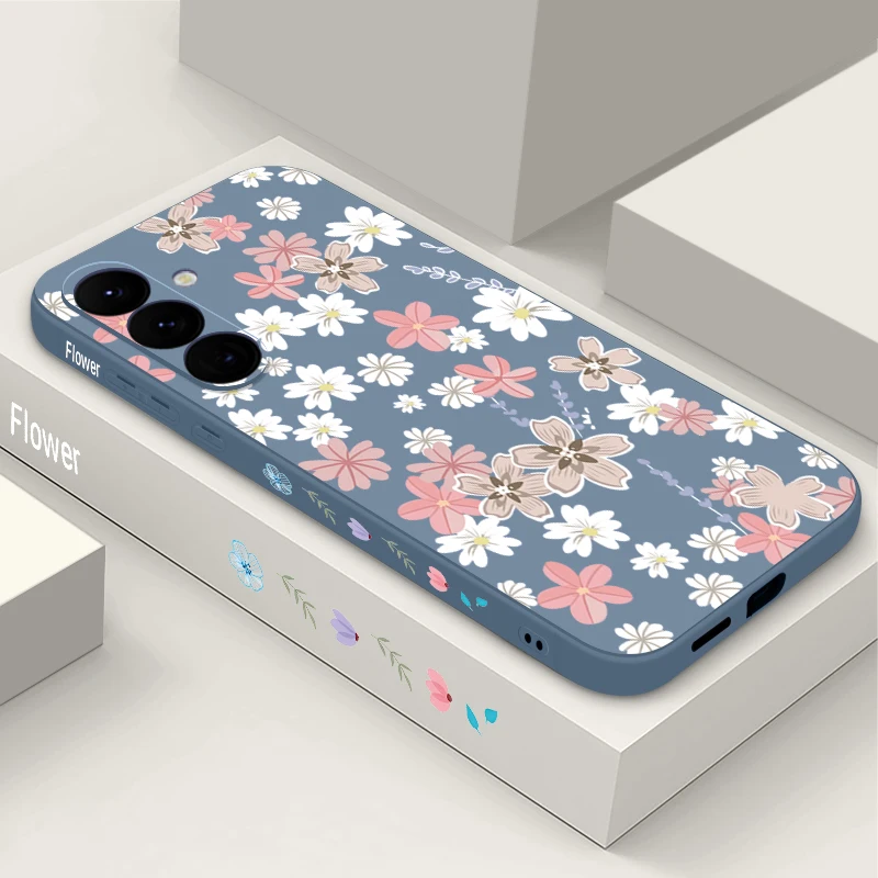 Flowers Floral Pattern Ultra Soft Phone Case - Vibrant Design Protective Cover