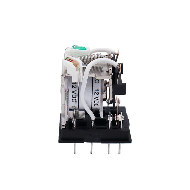 Miniature Coil Generalel ectromagnetic Intermediate Relay Switch with base HH52P 53P 54P LED 6/12/24VDC 110/220VAC MY2NJ/3NJ/3NJ 2