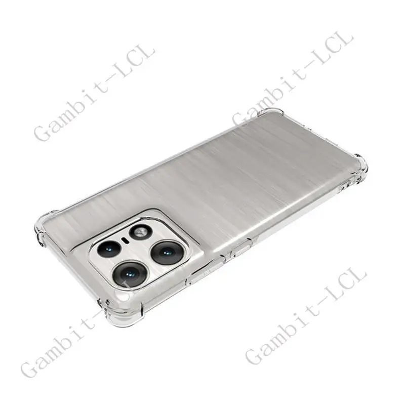 Shockproof Anti-Fall Soft Silicone TPU Back Cover Case