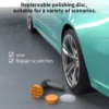 Wireless Car Polishing Machine Cordless Car Buffer Polisher Kit USB Charging Digital Display for Household Car Detailing/Waxing 6