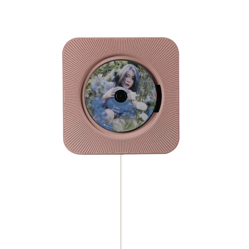 Lettore Cd Lettore Retrò Home Album Lettore Cd Portatile A Parete Vinile Bluetooth