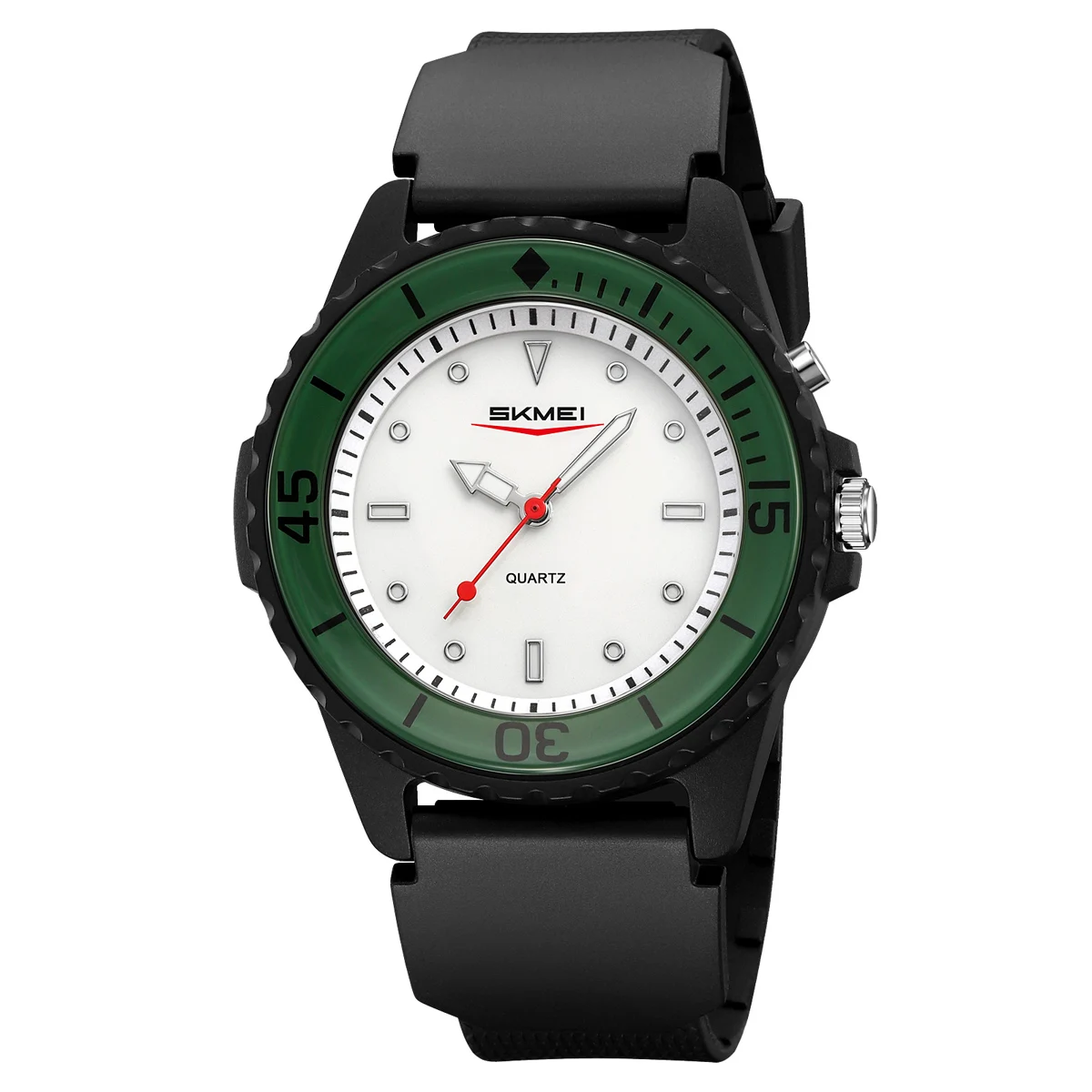 black green-line