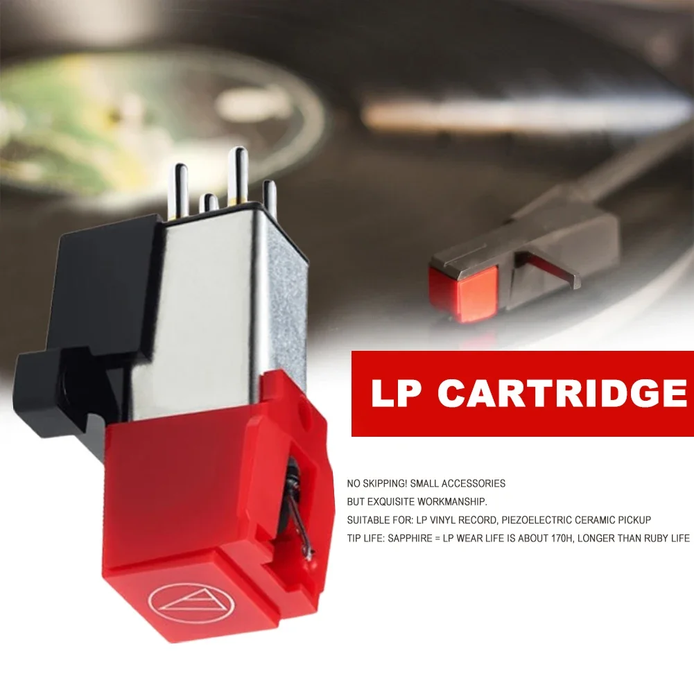 AT91R Replacement Conical Turntable Stylus Dual Moving Magnet Stereo Phono Cartridge Stylus For LP Vinyl Record Turntable
