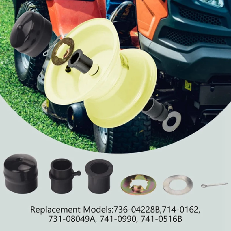 941-0990B 741-0990B 941-0990A 741-0990 Cub Cadet Craftsman MTD Troy-Bilt용 앞바퀴 베어링 재구축 키트