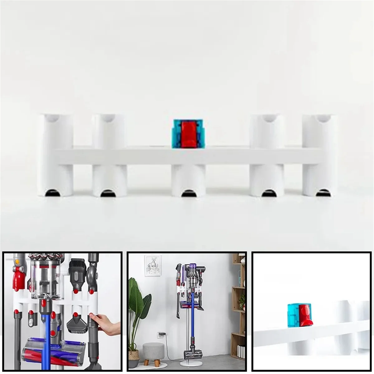 JAS-다이슨 V11 V12 V15 Dok K9 보관 브래킷 액세서리 진공 청소기 브러시 헤드 스탠드 흡입 노즐베이스 홀더