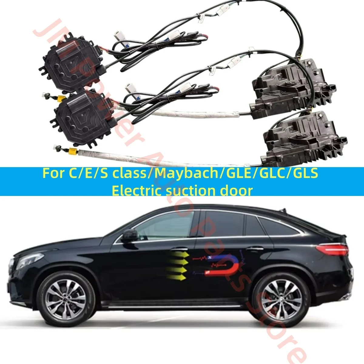 메르세데스-벤츠 C 클래스 W205 CLS E 클래스 W222 X222 Z223 GLE C292 GLS GLE X167 W167 X166 W166 GLC X254용 전동 흡착식 도어
