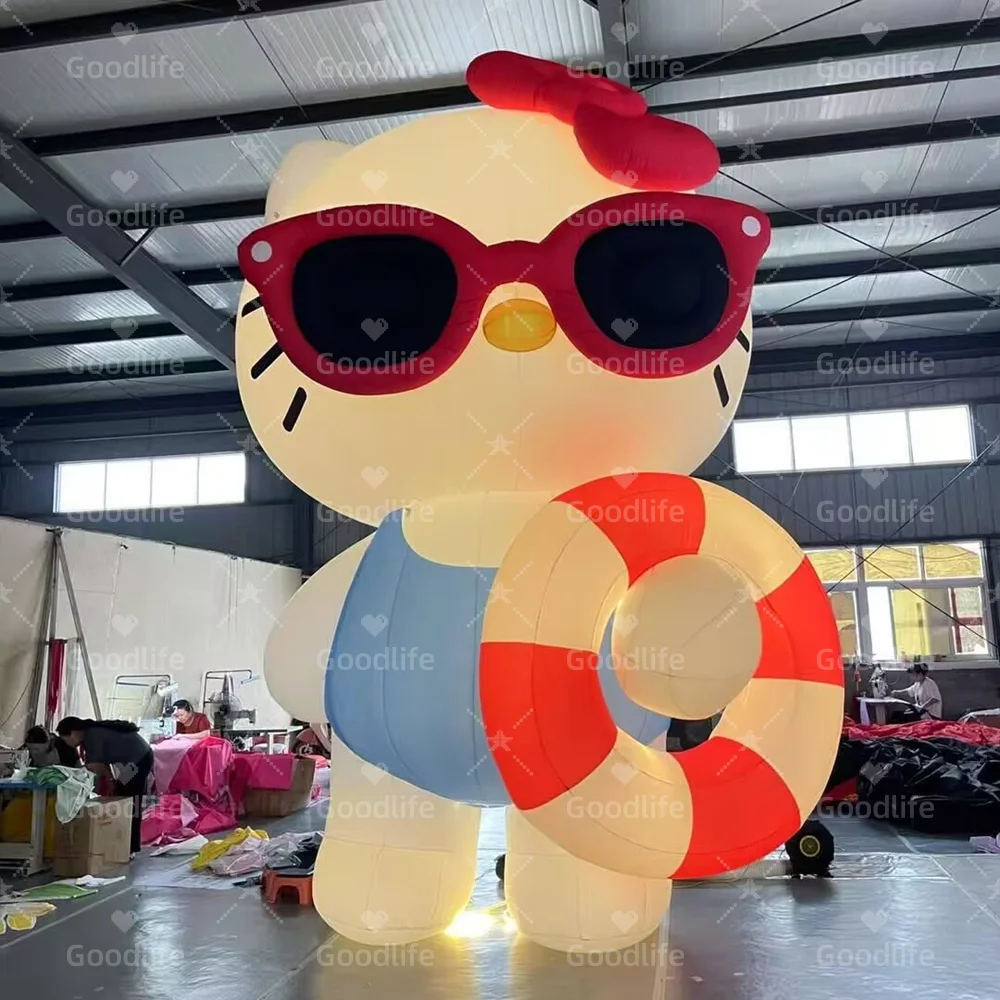 Giant Advertising Inflatable Sanrio Hello Kitty for Outdoor Decoration ...