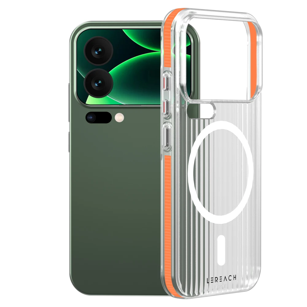 Lereach Magnetic Frosted Anti-Slip Slim Phone Case with Multi-Scene Protection