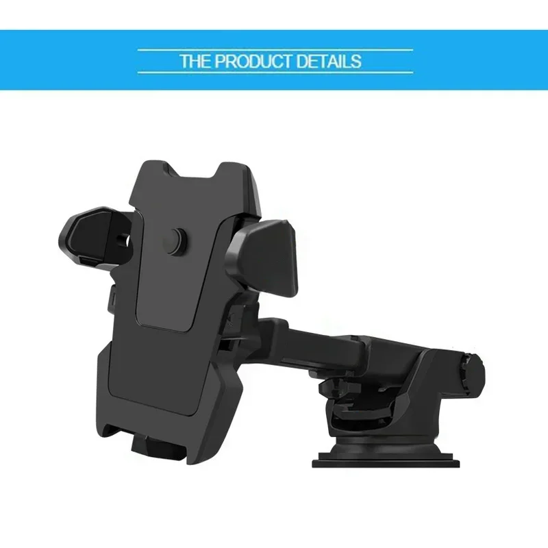 Universal Car Phone Holder Windshield Dashboard Suction Cup Mount  360 Rotation Auto Smartphone Sucker Support Stand