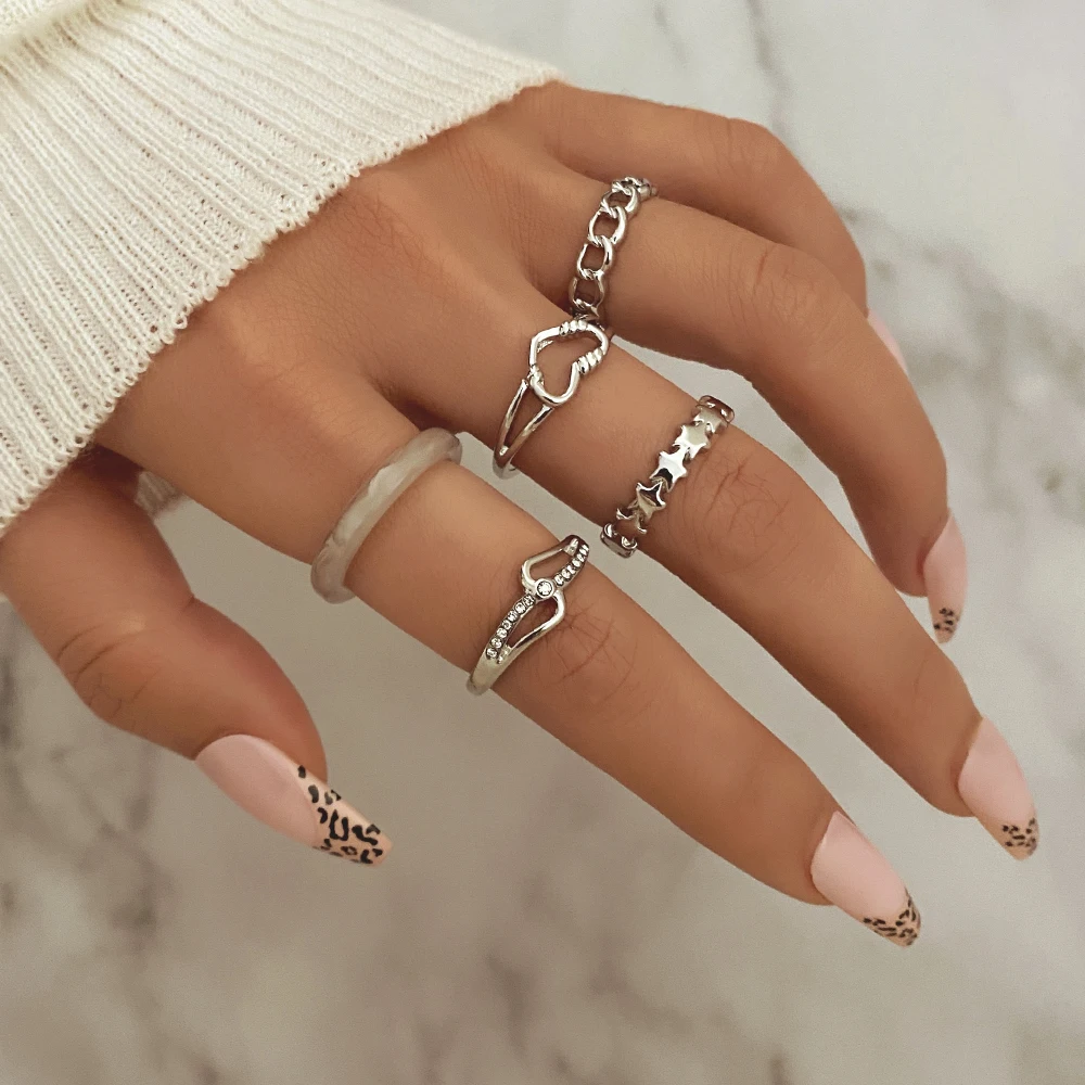 S925 Silver Rings Collection of Vintage Thai Silver Rings, Japanese and  Korean Trendy Rings Female Minority Design Sense Index Finger Open Ring  Adjustable Ring Pure Silver Ring Open Ring Index Finger Ring |