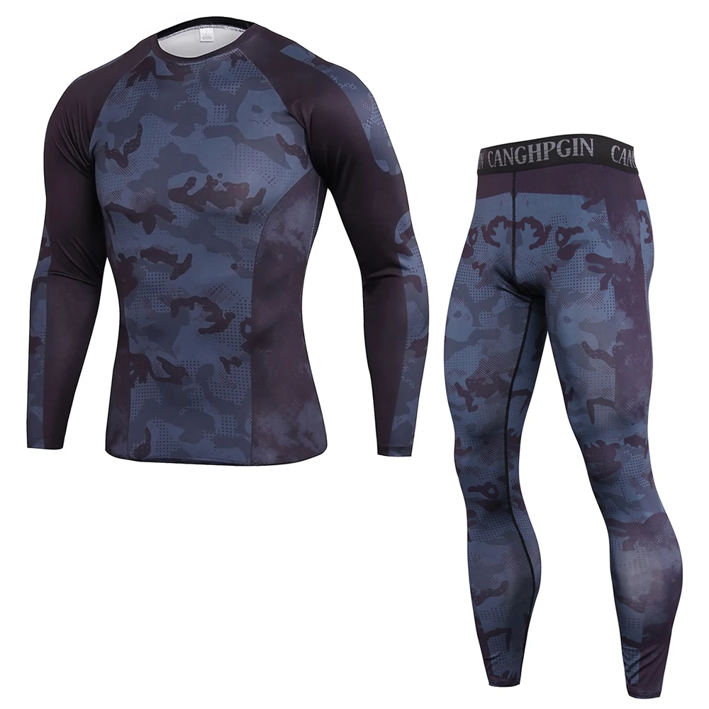 GEJINIDI Men Thermal Underwear Set For Male Cotton  Winter Long Johns Keep Warm Suit Inner Wear Merino Clothing thermo Plus Size 3