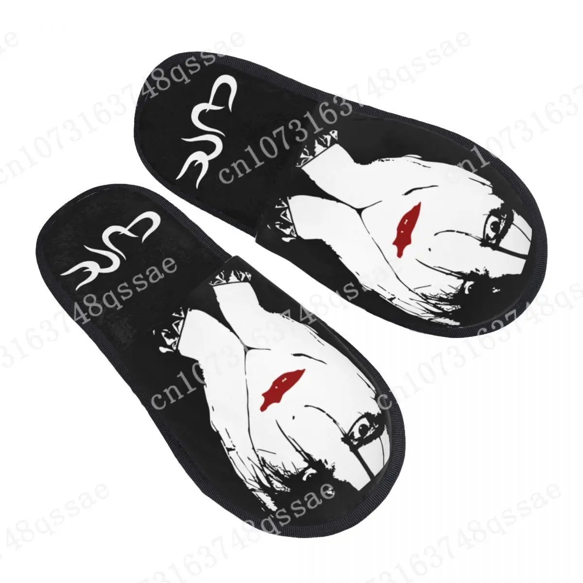 

The Cure Logo Winter Slippers Bedroom Cozy Household Fur Slippers Slides Non Slip