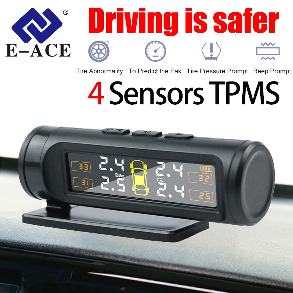 E-ACE TPMS Wireless Tire Pressure Monitoring System