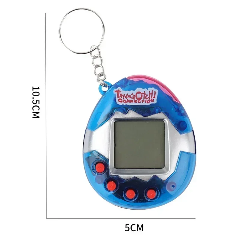 1pc Transparent Electronic Pets 90S Nostalgic 168 Pets in One Virtual Cyber Digital Pet Toys Pixel Funny Play Toys 5