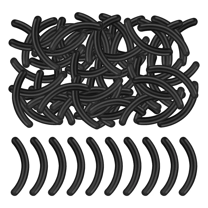 Eyelashes Curler Replacement Pads 50Pcs Eyelash Curling High Elastic Rubber Beauty Tools Eyelash Curler Refill Rubber eyelash curler eyelash accessories