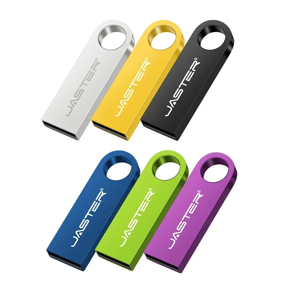 비즈니스 메탈 USB 플래시 드라이브, 무료 커스텀 로고 메모리 스틱, 고속 메모리 스틱, 32GB, 무료 키 체인, U 디스크, 16GB, 128GB, 64GB