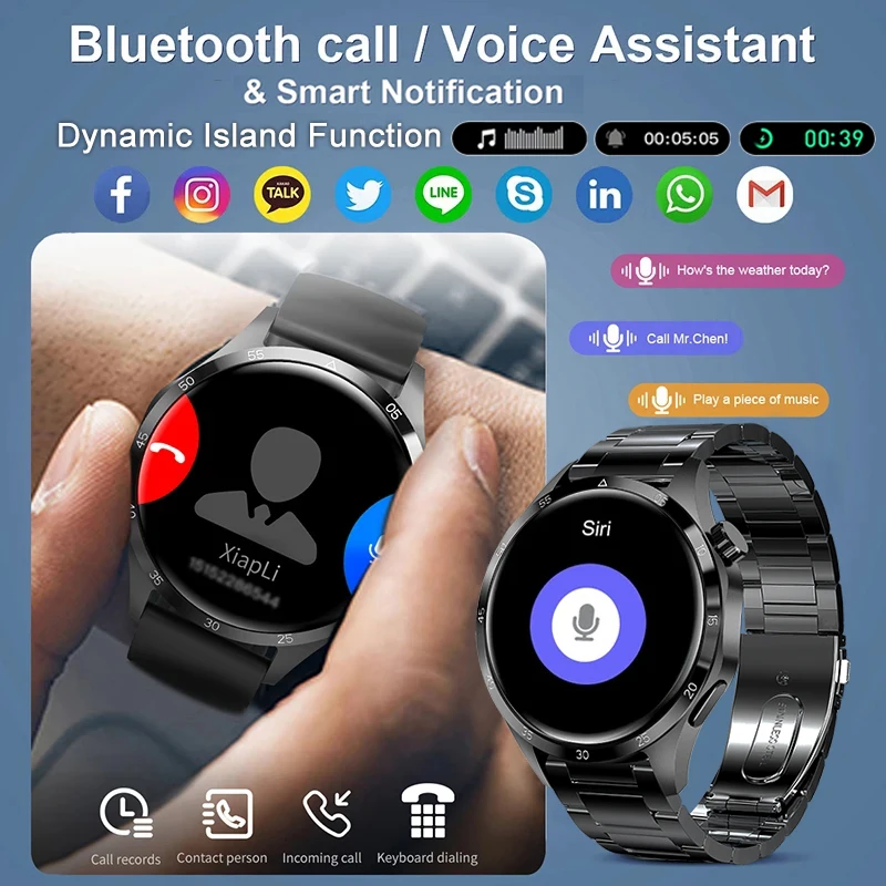 ȭ GT4  AMOLED ũ  ȭ  GPS Ʈ ġ, NFC IP68  ɹڼ  Ʈġ, 2024 ǰ