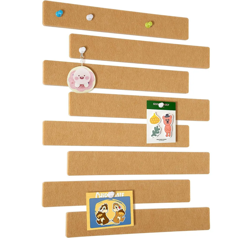 5 PCS Cork Board Strips Self Adhesive Small Cork Board for Wall Desk Home  Classroom Office for Paste Notes Photos Schedules - AliExpress