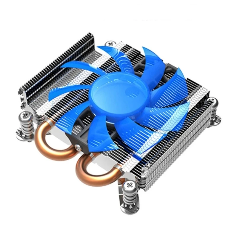 

Охлаждающий вентилятор S85 для LGA1200 1U HTPC, разъем для процессора, ШИМ-вентилятор, ультратонкий кулер для процессора