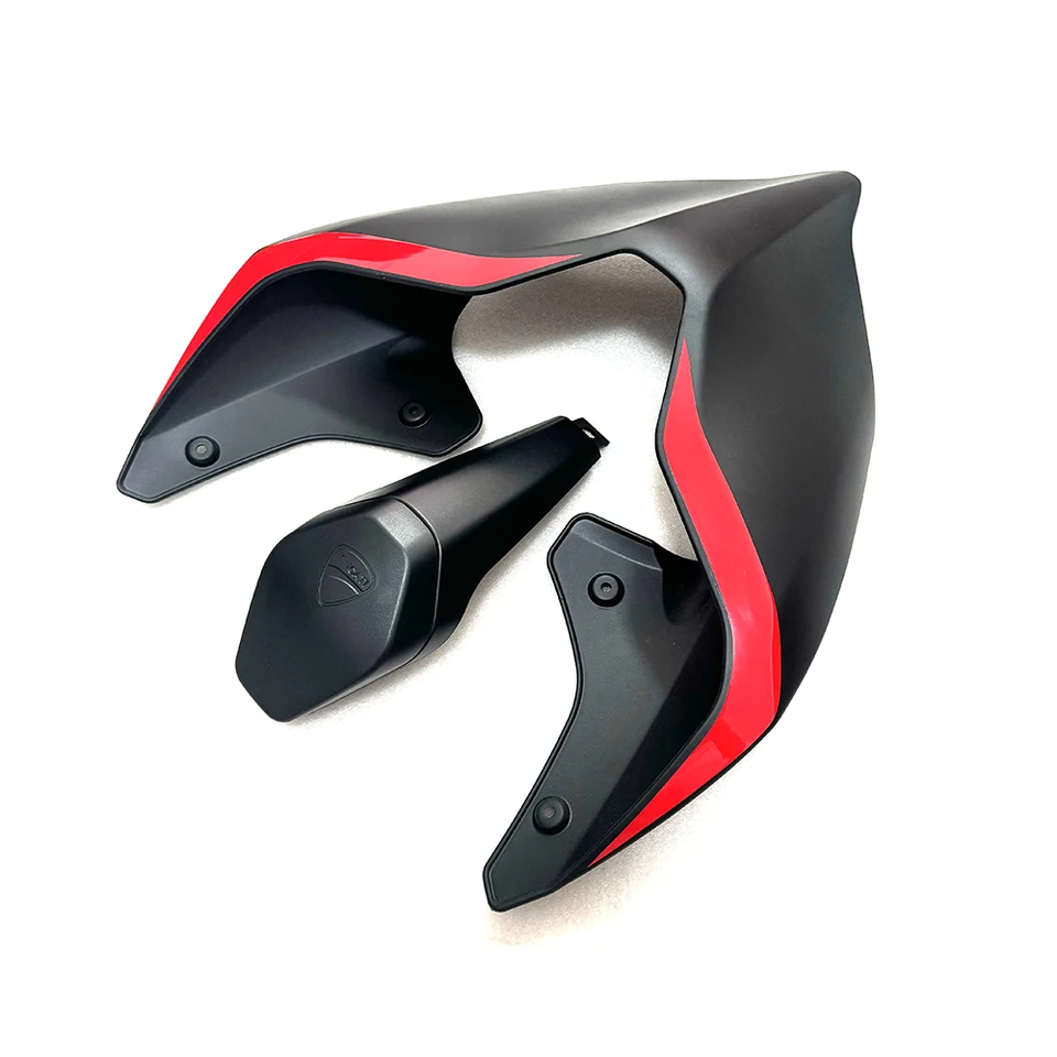 Housse De Selle Moto Passager Ducati Panigale 1100/V4 - Siège Arrière Noir