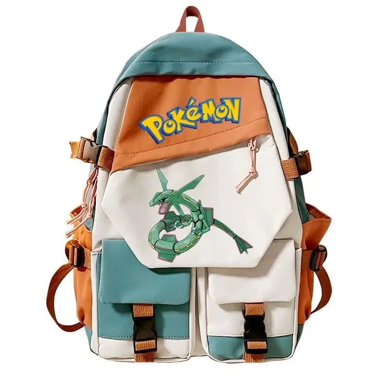 

Рюкзак Pokemon Split Seat Co, школьный ранец в академическом стиле, вместительный рюкзак для учащихся младшей и старшей школы