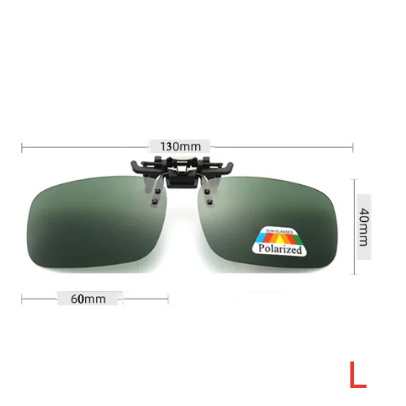 Enhanced Polarized Clip-On Sunglasses