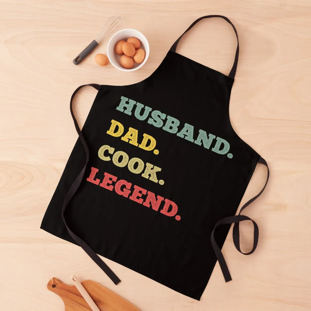 

Husband Dad Cook Legend Funny Cooking Bbq Grilling Apron for him Apron Apron Kitchen Supplies Kitchen Apras For Women