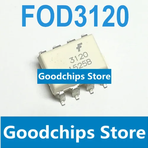 SOP-8 F3120 FOD3120 SMD оптрон IGBT привод изолятор SOP8 оригинальный импортный чип |