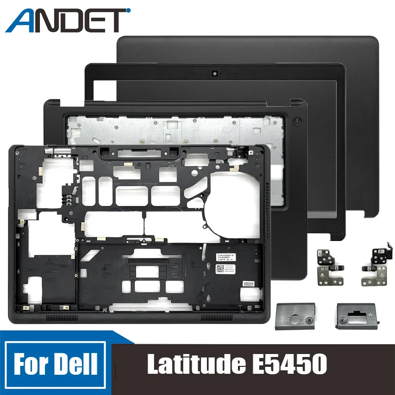 

New For Dell Latitude E5450 Screen Back Top Shell Front Bezel Keyboard Palmrest Upper Case NO Touchpad Notebook Host Lower Cover