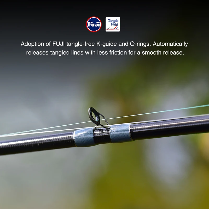 TSURINOYA LURE VALLEY 1.98m 2.08m 2.21m 2.44m 5Section Portable Spinning  Casting Fishing Rod For Trout Bass Pike Packable Rod