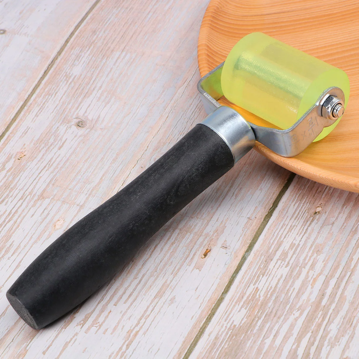 Laminating Roller Kit Rubber Roller Brush Paint Roller Rubber Seam Roller Wallpaper Roller Car Sound Deadener Application Rolling Wheel Stick Mural Pressure