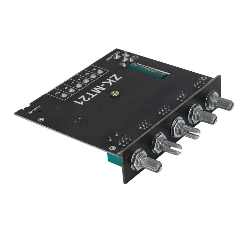 

4X ZK-MT21 2.1 Channel Bluetooth 5.0 Subwoofer Amplifier Board 50WX2+100W Power Audio Stereo Amplifier Board Bass AMP