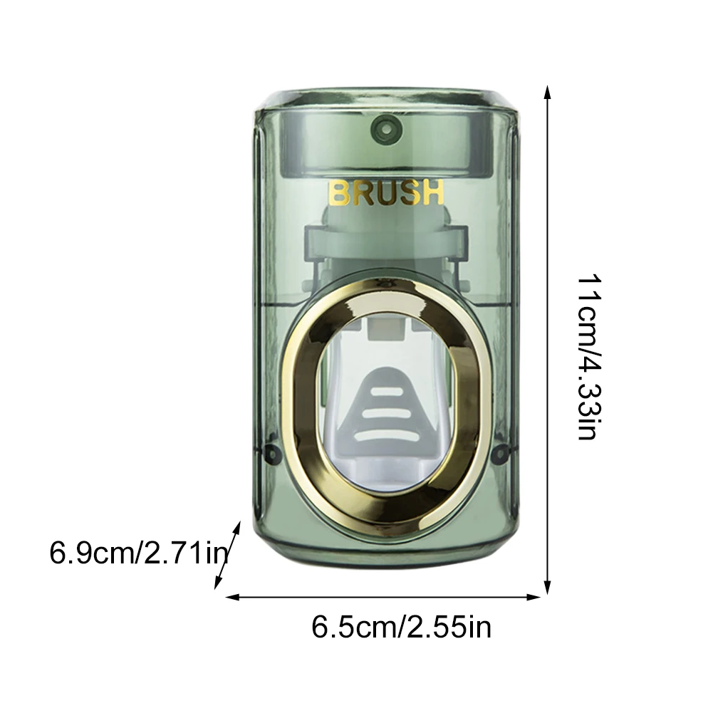 Automatic Toothpaste Squeezer Waterproof Wall Mount Toothpaste Squeezer Holder Automatic Toothpaste Dispenser for Home Bathroom 5