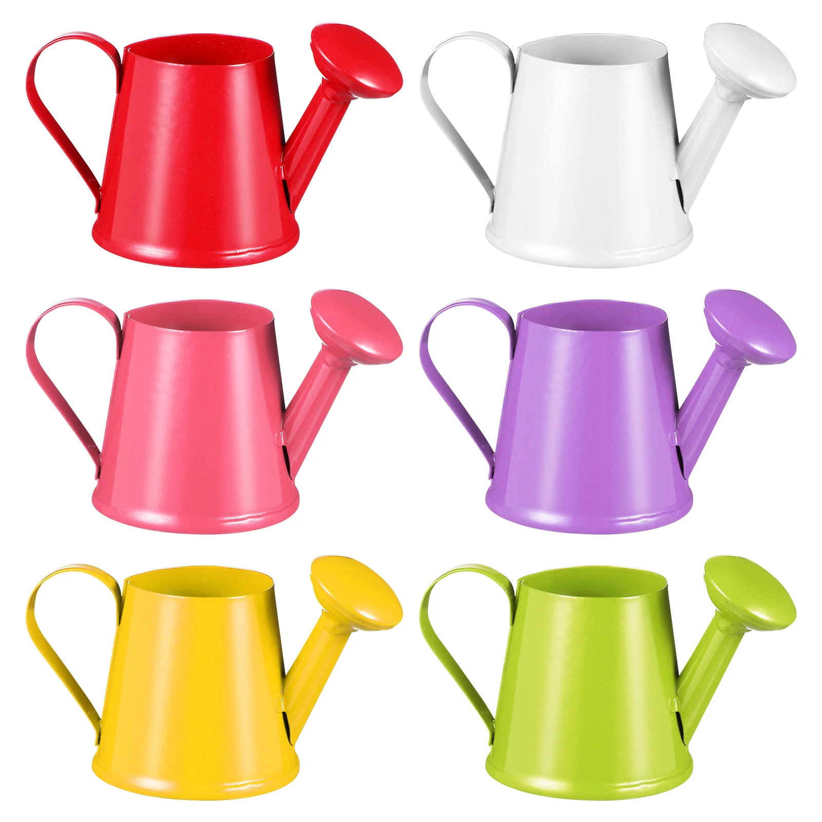 

6 Pcs Toddler Water Bottle Mini Watering Can Children Gift Flowerpot Kettle Model Baby