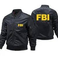 High quality FBI men's pilot jacket baseball suit motorcycle bomber windproof jacket 1