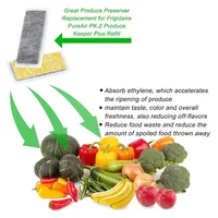 B59B - Remplacement du préservateur de produits pour réfrigérateur - 3 pièces pour Frigidaire Pureair PK-2 Produce Keeper Plus Refill 5