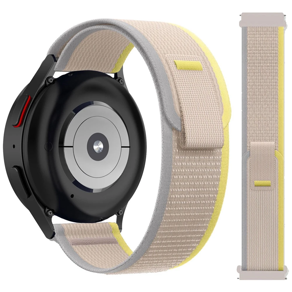 Braided Nylon Watch Strap, 20mm/22mm, Compatible with Smartwatches