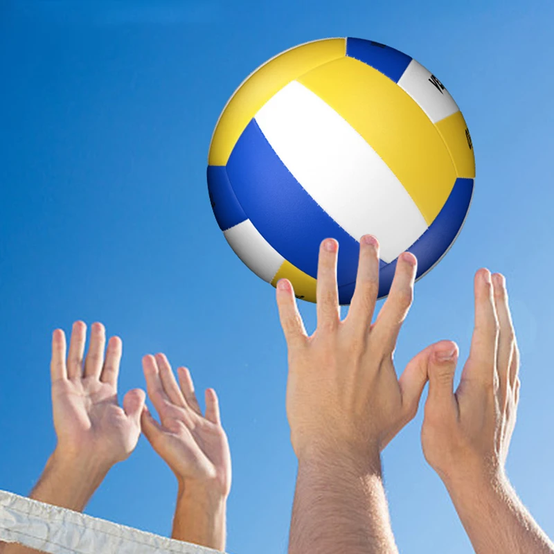 Veidoorn Professional Volleyball Size 5 Premium Soft Touch Durable PVC Material Indoor Outdoor Volleyball for Adults