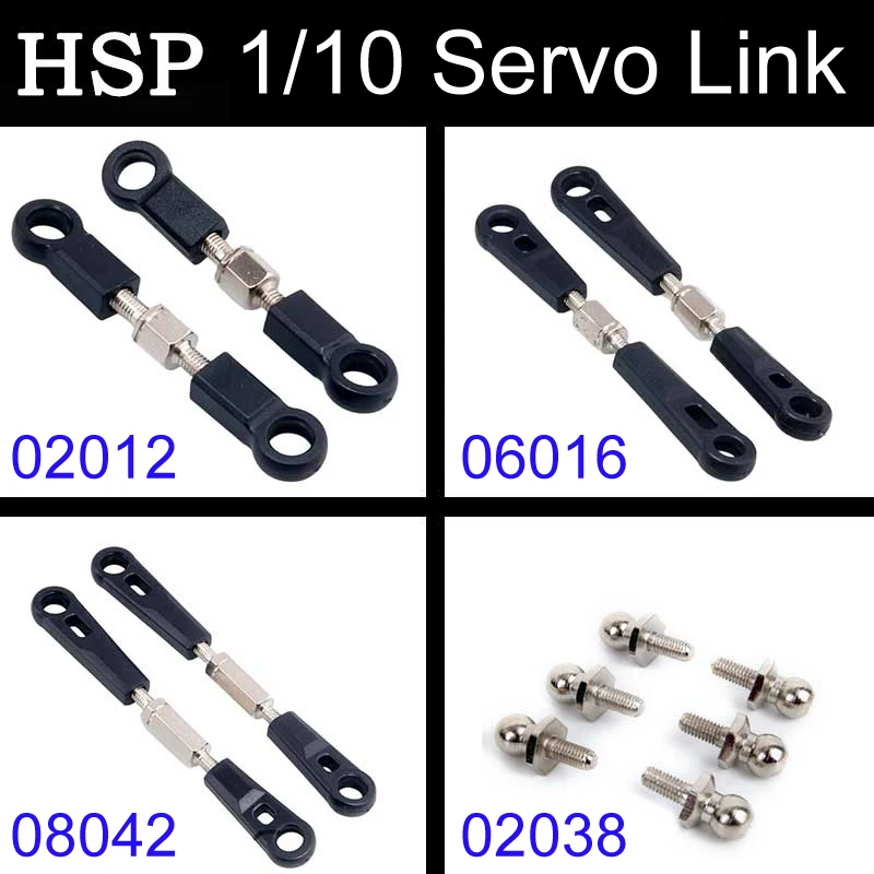 HSP020120601608042FrontRearLinkagesServoLink02038BallHead