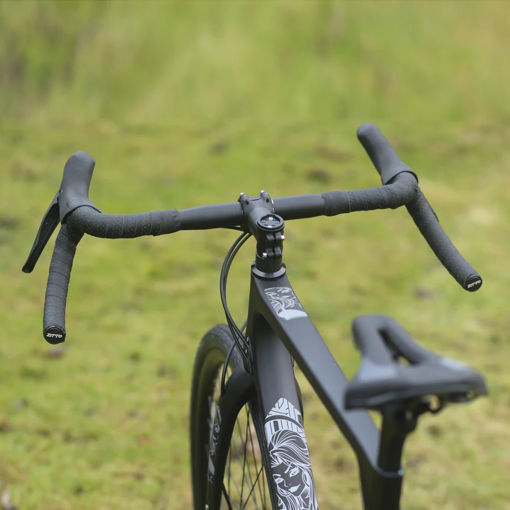 

Pro Outer Swing Angle Design Carbon Fiber Handle Large Angle Bent Handlebar Cross-Country Road Bike Gravel Handlebar 30 Degrees