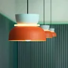 Modern Macaron Pendant Lamp Led Chandeliers Hanging Light Living Study Bar Dining Room Bedside Bedroom Lighting Decor Furniture 3