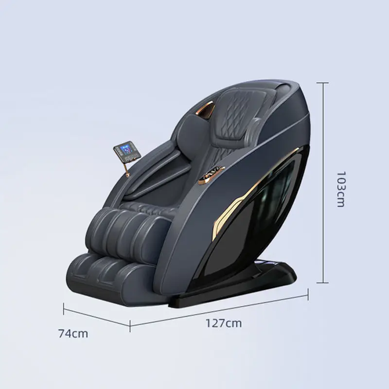 Full Body Zero Gravity SL-Track Shiatsu Massage Chair with Heat Body Scan Bluetooth Foot Roller Electrical 2D Massage Chairs 5