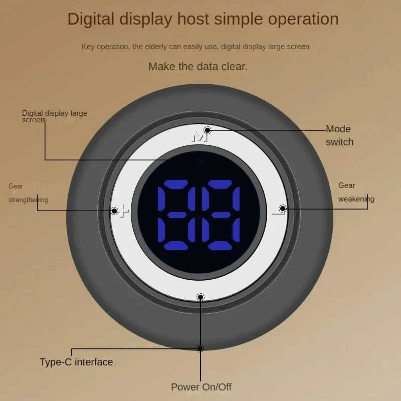 Foot Massager USB Charging Electric EMS Foot Massager Pad Electrical Muscle Stimulation  Portable Feet Acupoints Massage Mat