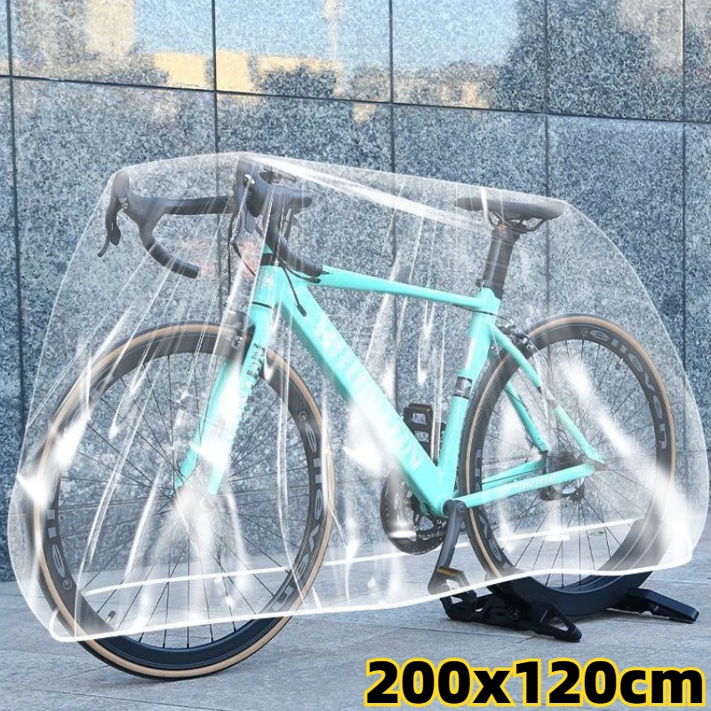 Bicycle Rain Dust Cover Disposable Bike Motorcycle Cover Outdoor MTB Bicycle Protective Cover Bicycle Gear