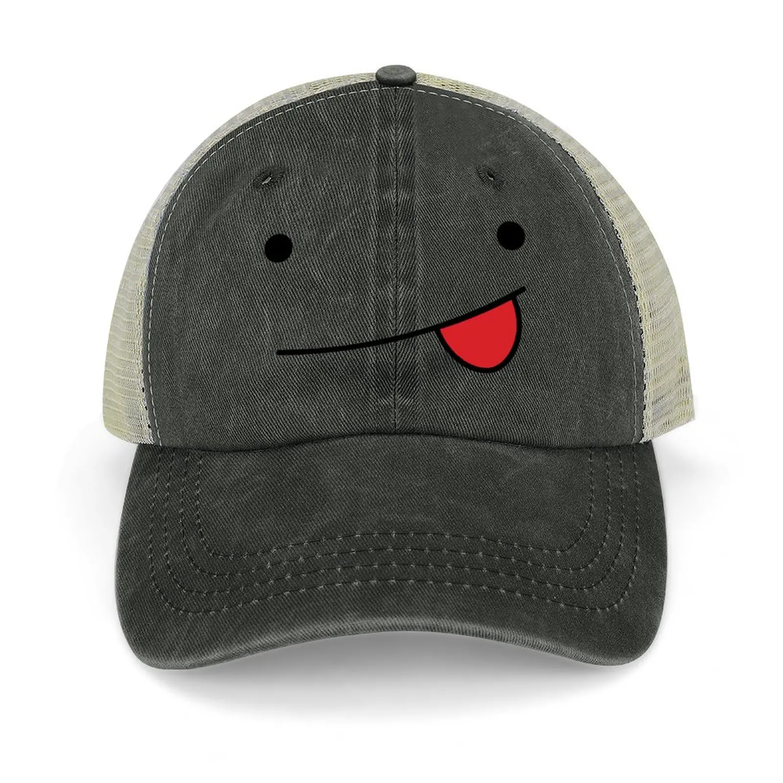 

Skeppy Face Cowboy Hat Vintage Thermal Visor Men Hats Women's