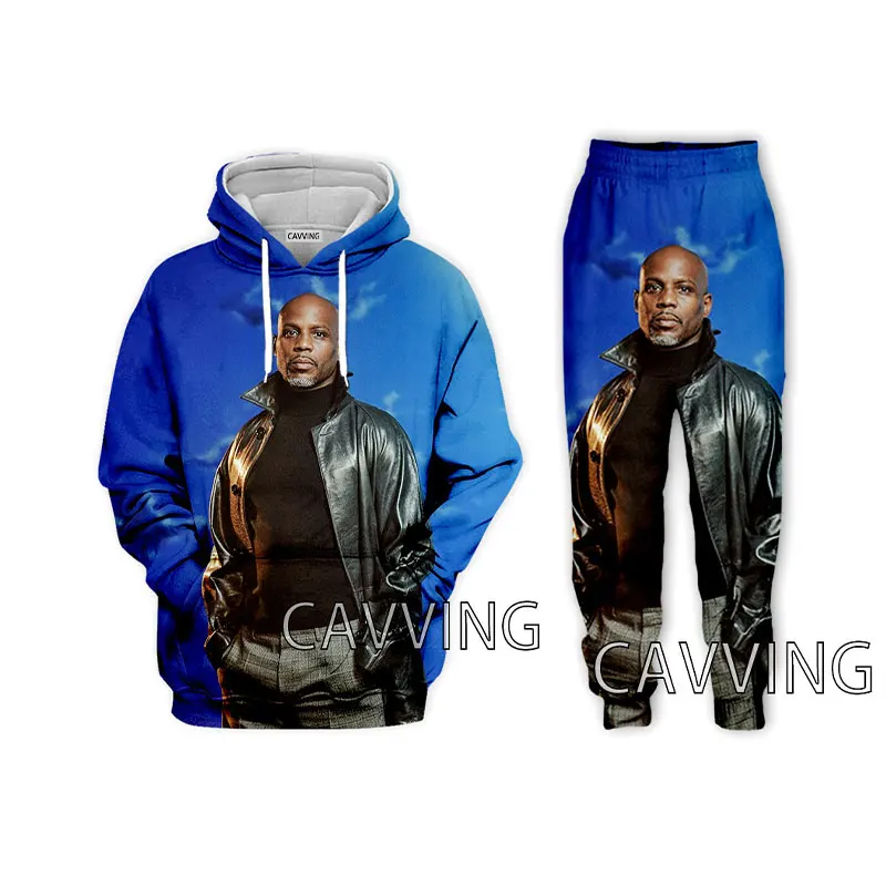 Rapper DMX  3D Printed Casual Hoodies Hooded Sweatshirt Pants Jogging Pants Trousers Suit Clothes Women/ Men's  Sets    U01 4