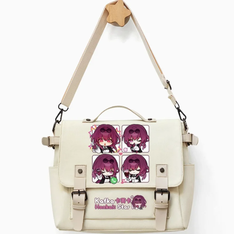 Сумка-Кафка в стиле аниме Honkai: Star Rail, украшение на пояс, школьная сумка, модная удобная Студенческая сумка-мессенджер для подростков