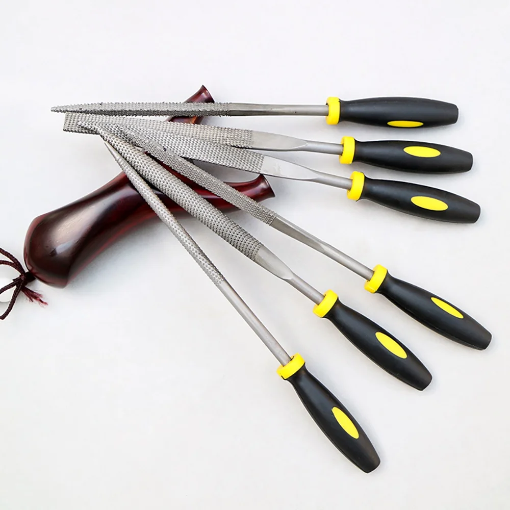 Files Set Small Steel Wood Hand